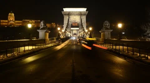 Chainbridge Stock Footage 10740335