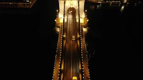 ChainBridge at night Vidéo 127817224