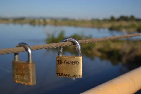 Chained love Stock Photos