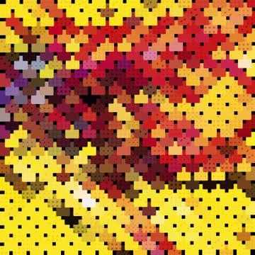 Chainmail Mosaic Stock Illustration