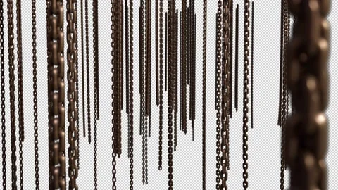Chains Background Loop Stock Footage 159976009