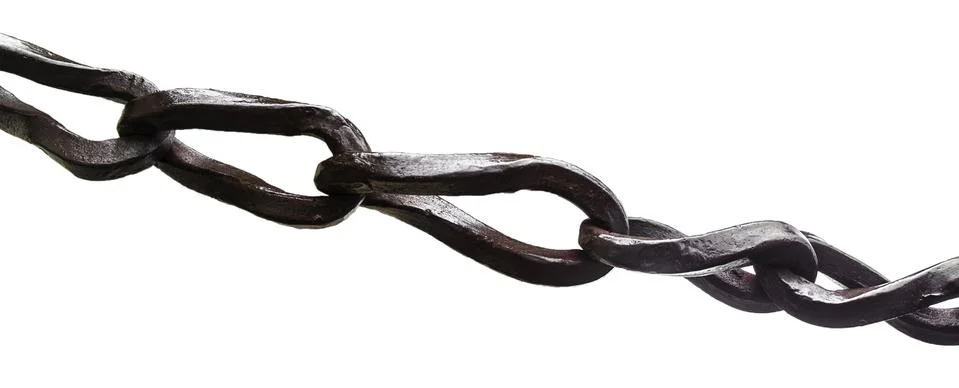 Chains isolated Stock Photos