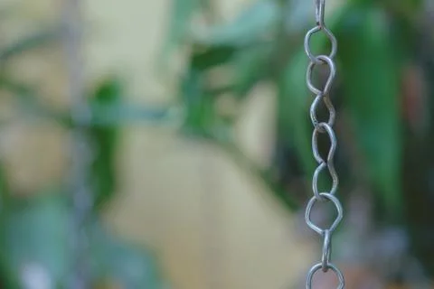 Chains metal close up on background Stock Photos