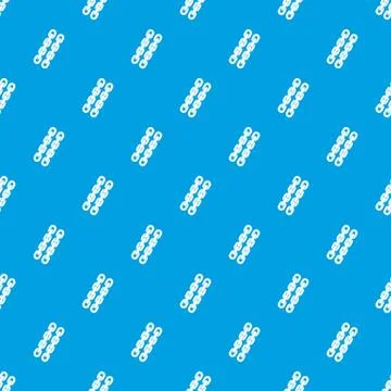 Chains pattern seamless blue Stockillustratie