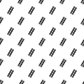 Chains pattern vector Illustrazione stock