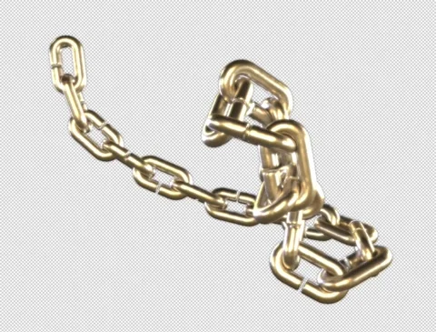 Chains rotation cam 스톡 동영상 321387375