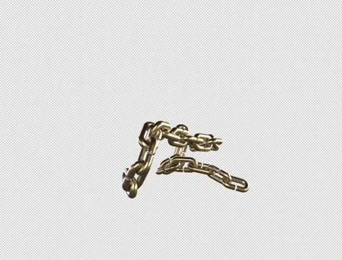 Chains rotation y 스톡 동영상 321387368