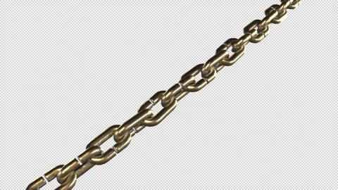Chains rotation z Stock Footage 321387262