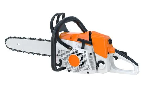 Chainsaw gasoline industry Ilustração Stock
