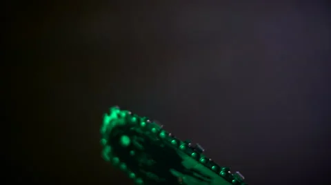 Chainsaw in the hands of zombies Video stock 68713138