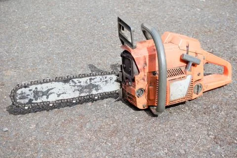 A chainsaw Stock Photos