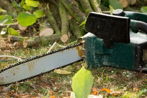 Chainsaw Fotos Stock