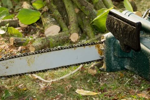 Chainsaw Stock-Fotos