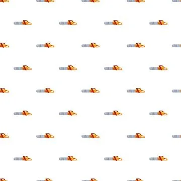Chainsaw tools creating a seamless repetitive pattern background Stock Illustration