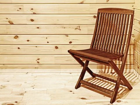Chair in the Corner Stock Photos