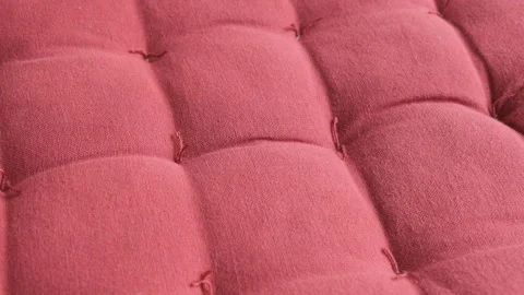 Chair cushion completed background close-up Video stock 245104645