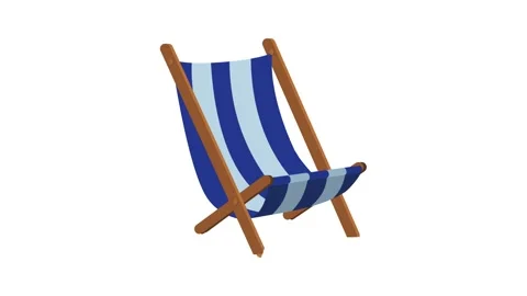 Chair hammock icon animation Stock Footage 152563470