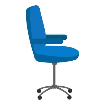 Chair icon cartoon vector. Front office Stock Illustration