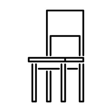 Chair Icon Stock Illustration
