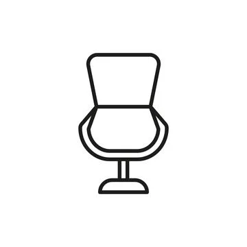 Chair icon vector design templates simple and modern イラスト素材