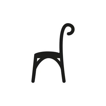 Chair icon vector design templates simple and modern Stock Illustration