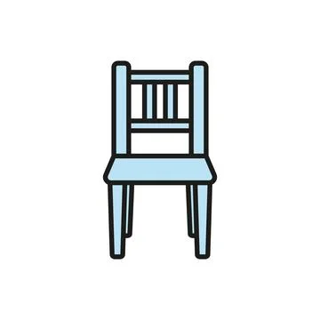 Chair icon vector design templates simple and modern Stock Illustration
