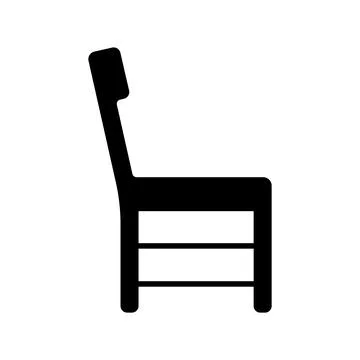 Chair icon vector Stock Illustration