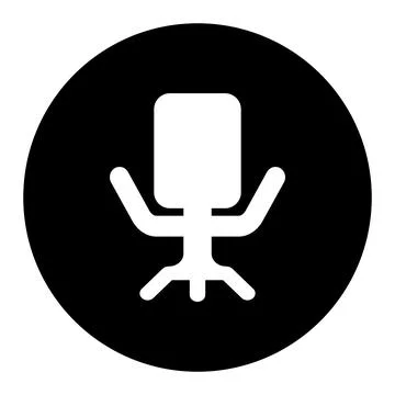 Chair icon vector Stock Illustration