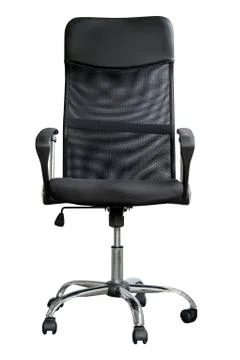 Chair on isolate white with clipping path Stock Photos