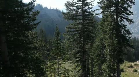 Chair Lift Ski Tram Aerial Mountains 8 Stock Footage