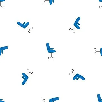 Chair pattern seamless vector 스톡 일러스트