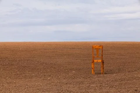 The chair 库存照片
