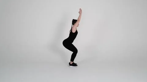 - Chair pose Stock Footage 314193479