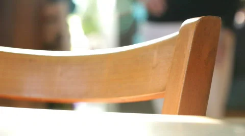 Chair in Restaurant Video stock 653540