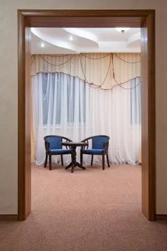 Chair &amp; table 库存照片