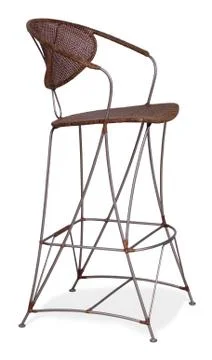 Chair on a white background Fotos de archivo