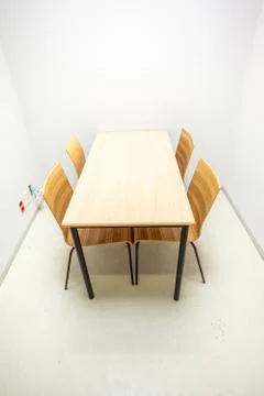 Chairs and table Foto stock