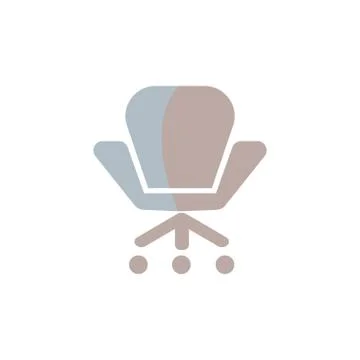 Chairs Clipart Vector Design Isolated Stock Illustration