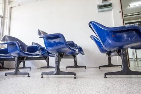 Chairs in de hall Stock Photos