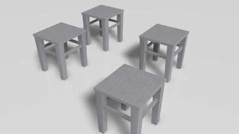 Chairs Stock Illustration