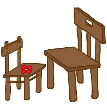 Chairs Stock Illustration