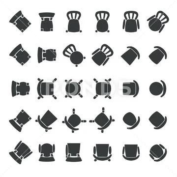 Chairs Stock Illustration