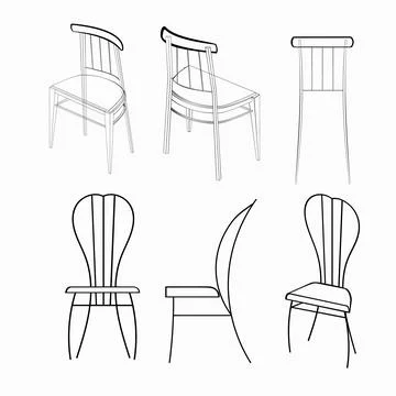 Chairs Иллюстрация