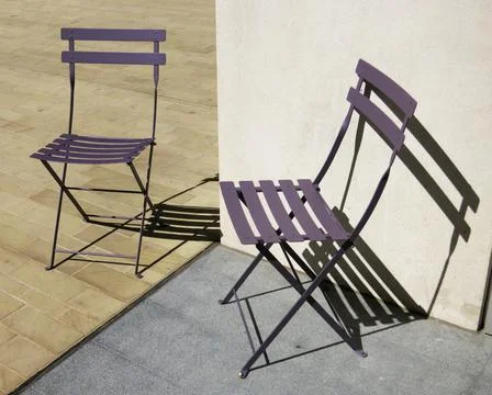 Chairs in the Sun Stock Photos