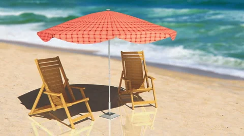 Chaise-longue. Stock Footage 3375871