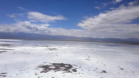 Chaka Salt Lake of China 1 Stock Footage 314972777