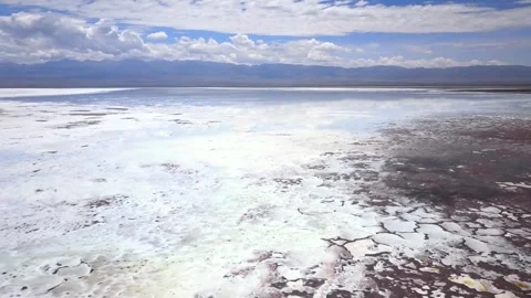 Chaka Salt Lake of China 6 Stock Footage 314972795