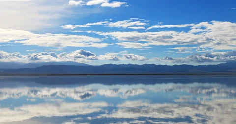 Chaka Salt Lake Stock Footage 295769719