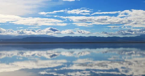 Chaka Salt Lake Stock Footage 295769817
