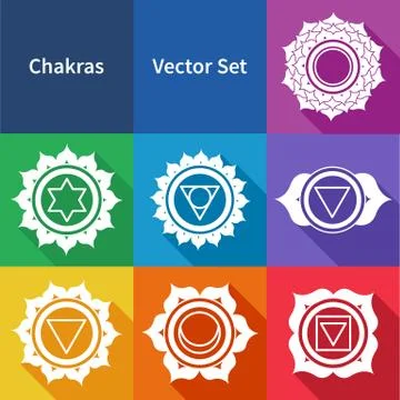 Chakras Stock Illustration